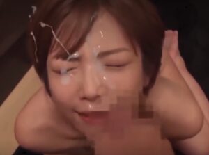 紗倉まなとセックスの練習！センズリで大量ぶっかけｗ